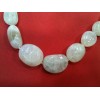 Collier en quartz blanc