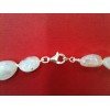 Collier en quartz blanc