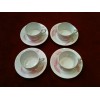 Tasses à café et sous tasses Hermès Les Pivoines
