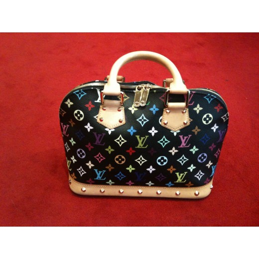 Sac Louis Vuitton Alma en toile monogram multicolore