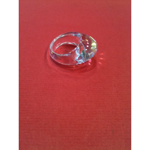 Bague Baccarat en cristal 