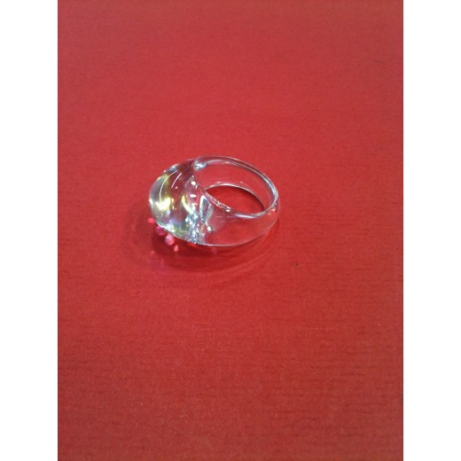 Bague Baccarat en cristal 