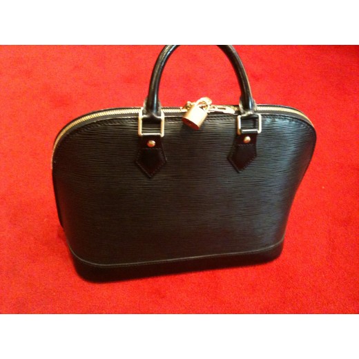 Sac Louis Vuitton Alma en cuir épi