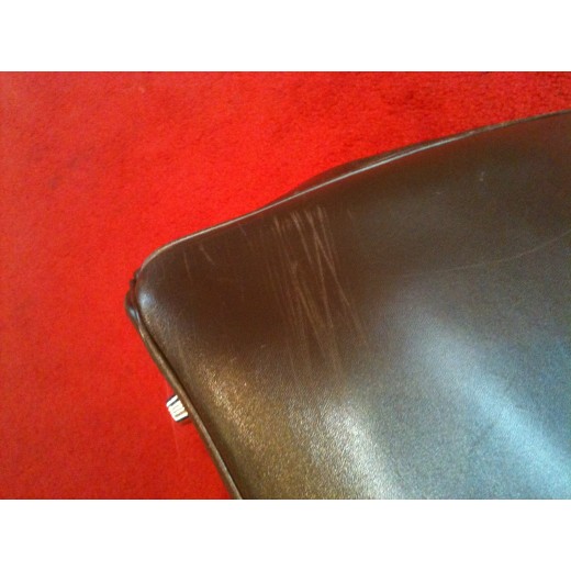 Sac Hermès Birkin 35 en box chocolat