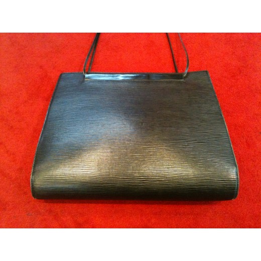 Sac Louis Vuitton Saint Tropez en cuir épi noir