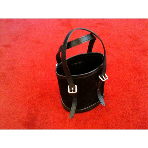 Petit sac Louis Vuitton Little Bucket monogram mini noir
