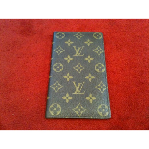 Porte-chéquier Louis Vuitton en toile monogram
