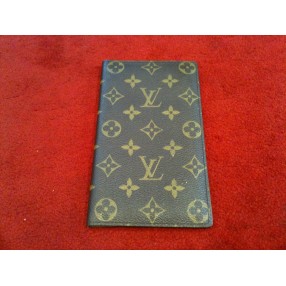 Porte-chéquier Louis Vuitton en toile monogram