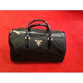 Sac Prada en toile et cuir