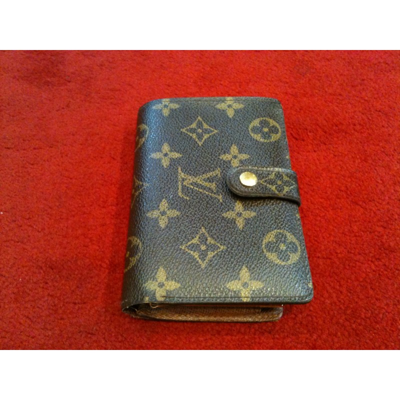 Portefeuille LOUIS VUITTON monogram verni prune - VALOIS VINTAGE PARIS