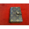 Portefeuille Louis Vuitton French Valet en toile monogram 