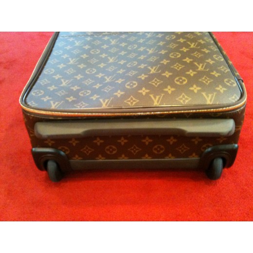 Valise Louis Vuitton Pégase légère 45 en toile monogram