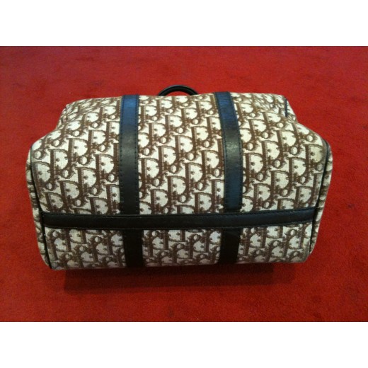 Sac Dior Logo marron Vintage