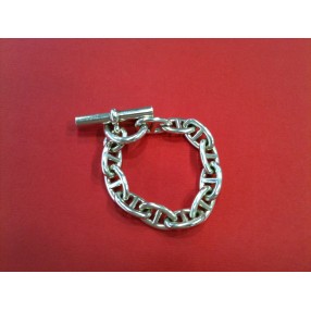 Bracelet Hermès Chaîne d'ancre GM en argent