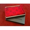 Echarpe Louis Vuitton Logomania rose fushia en laine et soie
