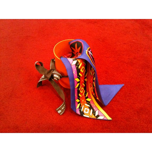 Twilly Hermès Danseuses en soie
