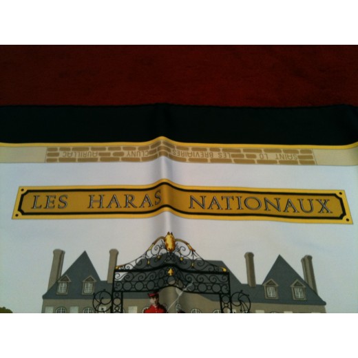 Carré Hermès Les Haras nationaux en soie