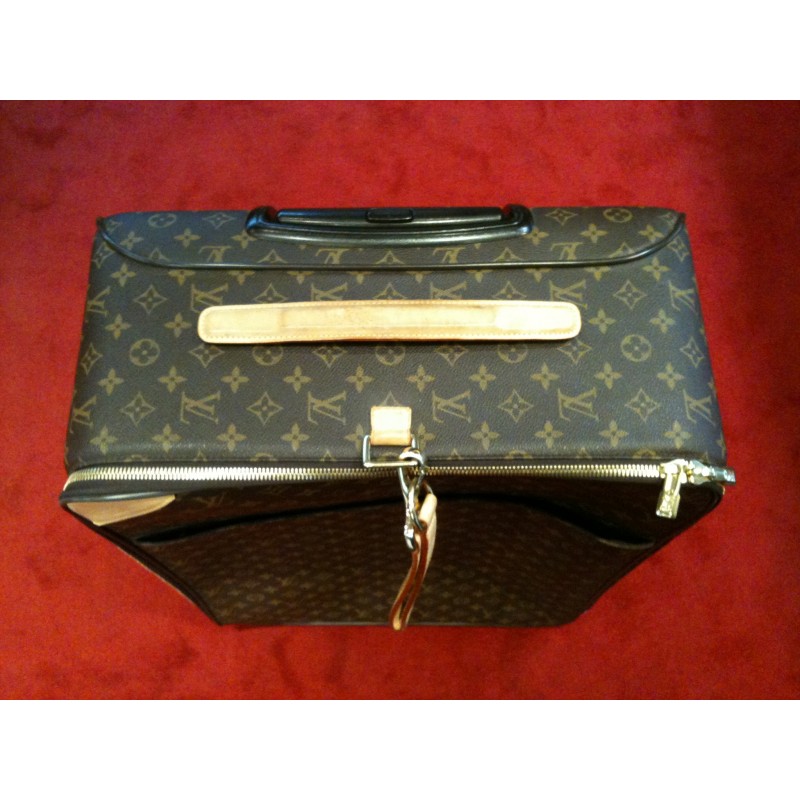 Valise à chaussures Louis Vuitton Geminé en toile monogram