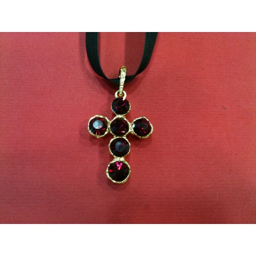 Lot De 2 Pendentifs Croix Celtiques - Métal Doré Et Finition Vieillie - Sans Chaînes Incluses - Neuf Sans Emballage