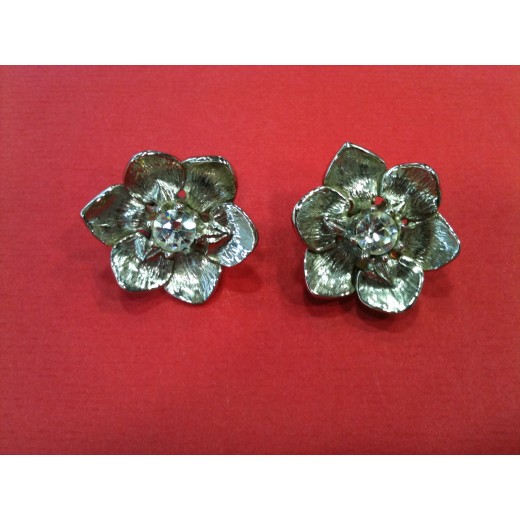 Boucles d'oreilles Christian Dior Fleur