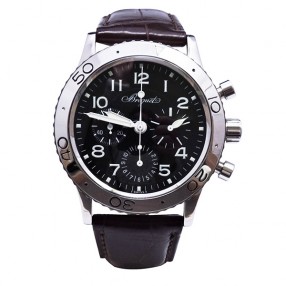 Montre Homme Breguet, cuir marron