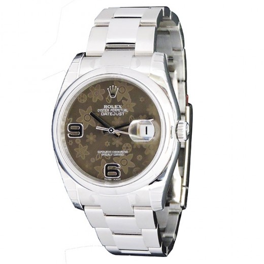 Montre Rolex Datejust Bronze Floral Neuve