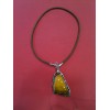 Collier en ambre et argent