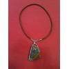 Collier en ambre et argent