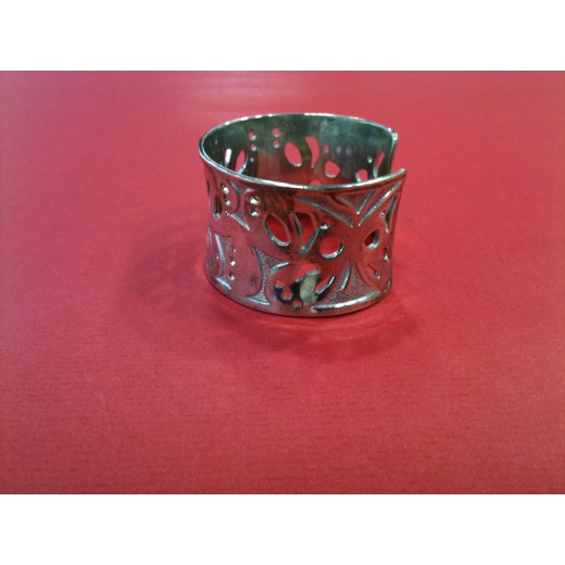 Bracelet manchette en argent