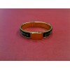 Bracelet Hermès Clic  Clac Vintage imprimé fond noir