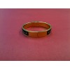 Bracelet Hermès Clic  Clac Vintage imprimé fond noir