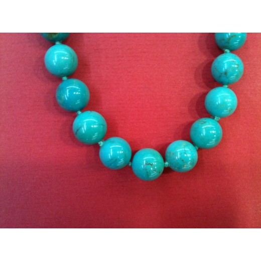 Collier de turquoises