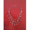 Collier en argent et quartz rose