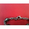 Bracelet en argent, nacre et perles