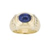 Bague Boucheron en or et lapis lazuli