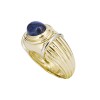 Bague Boucheron en or et lapis lazuli