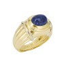 Bague Boucheron en or et lapis lazuli