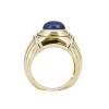 Bague Boucheron en or et lapis lazuli