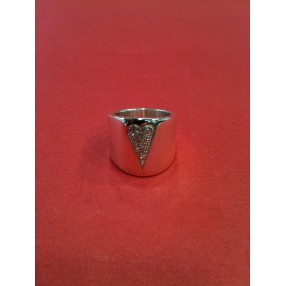 Bague Pianegonda en argent et diamants