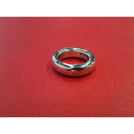 Bague jonc Dodo Pomellato en argent