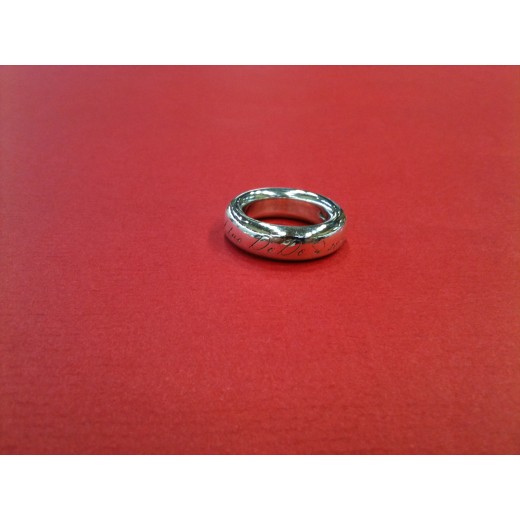 Bague jonc Dodo Pomellato en argent