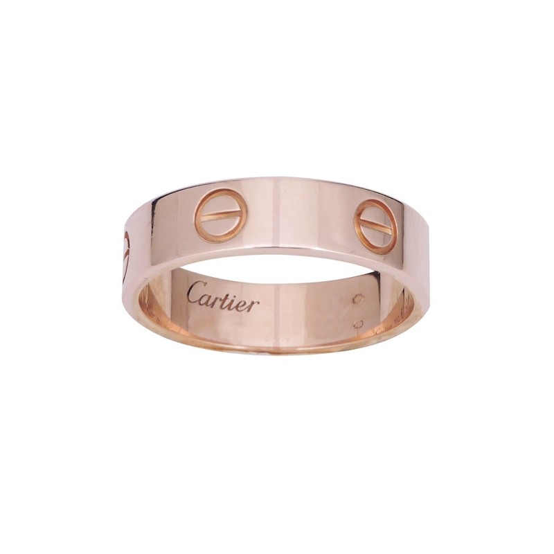 Bague Cartier Love en or rose 18 K