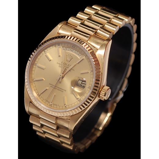 Montre Rolex Oster Day Date Or