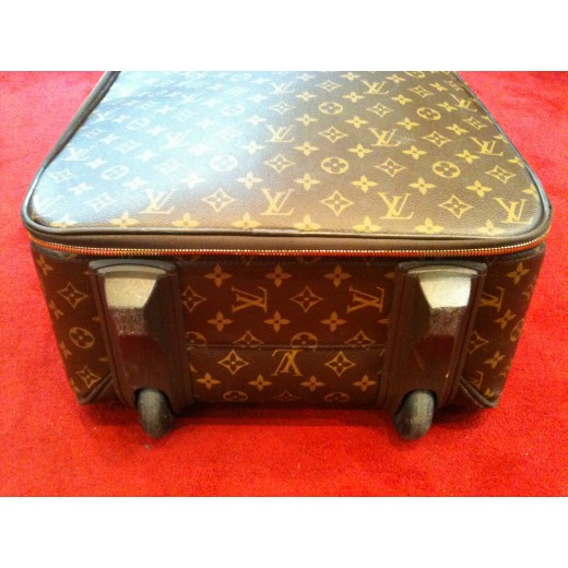 Valise Louis Vuitton Pégase légère 55 en toile monogram