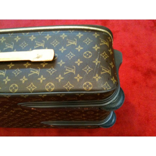 Valise Louis Vuitton Pégase légère 55 en toile monogram