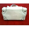 Sac Céline Luggage en cuir grainé blanc cassé