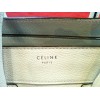 Sac Céline Luggage en cuir grainé blanc cassé