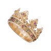 Bague couronne en or 