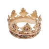 Bague couronne en or 