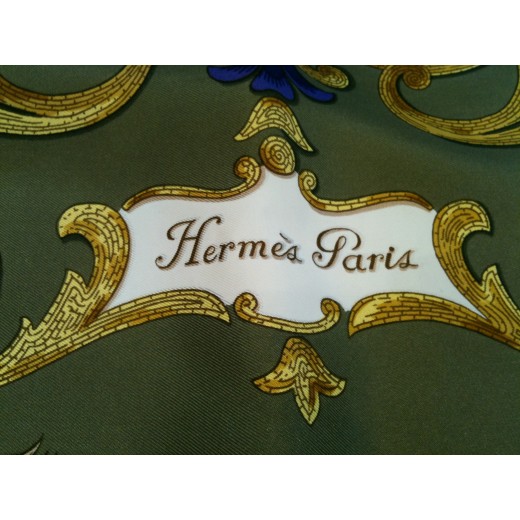 Carré Hermès Cheval Turc en soie